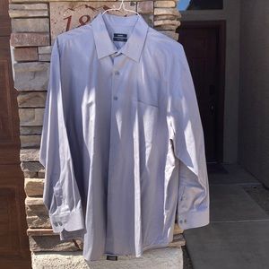 Alfani men’s button down dress shirt  18 34/35  xxl